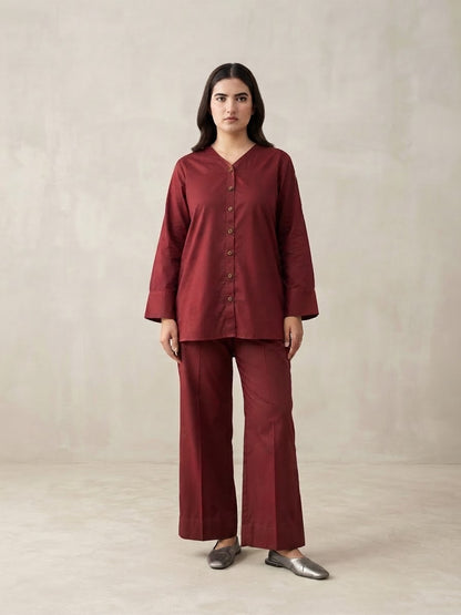 Maroon Coords Set