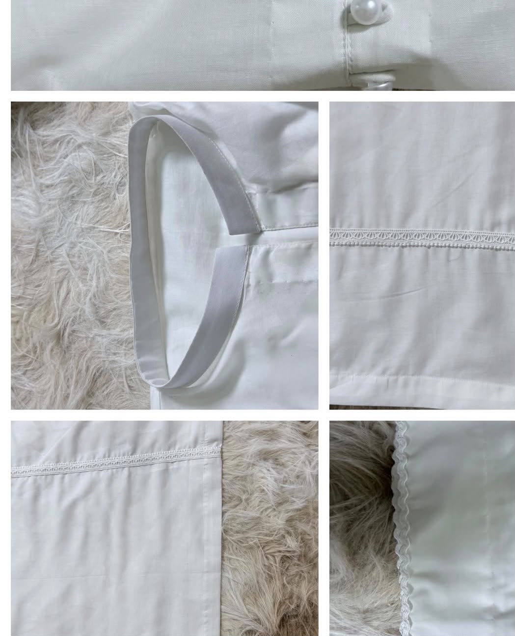 Lawn White 3PCS